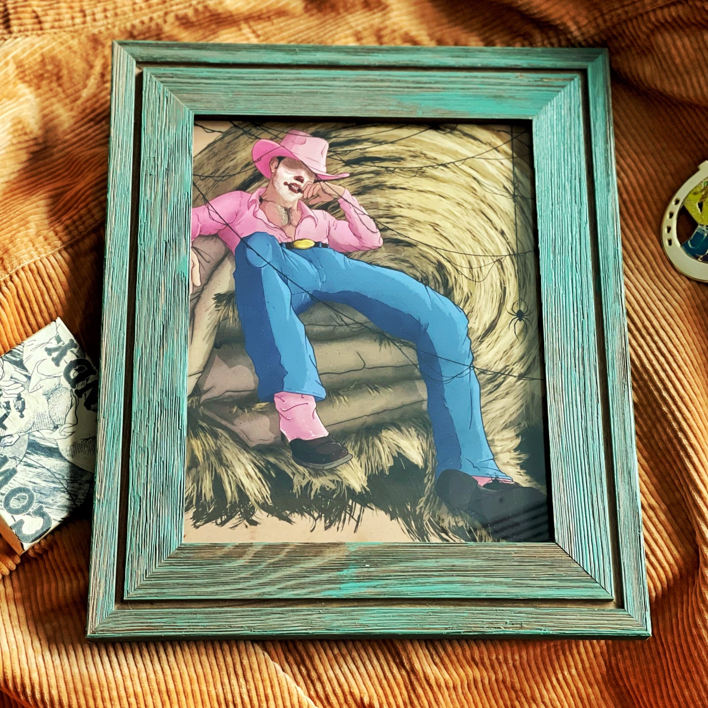 Ya'llternative Cowboy Candy Art print