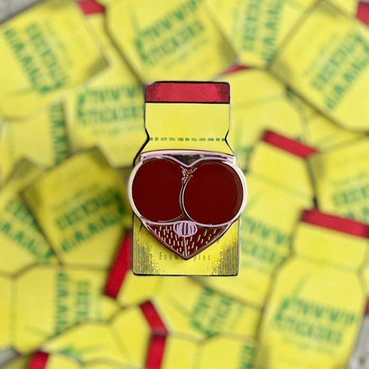 A Little Gay - Love Booty mini enamel pin