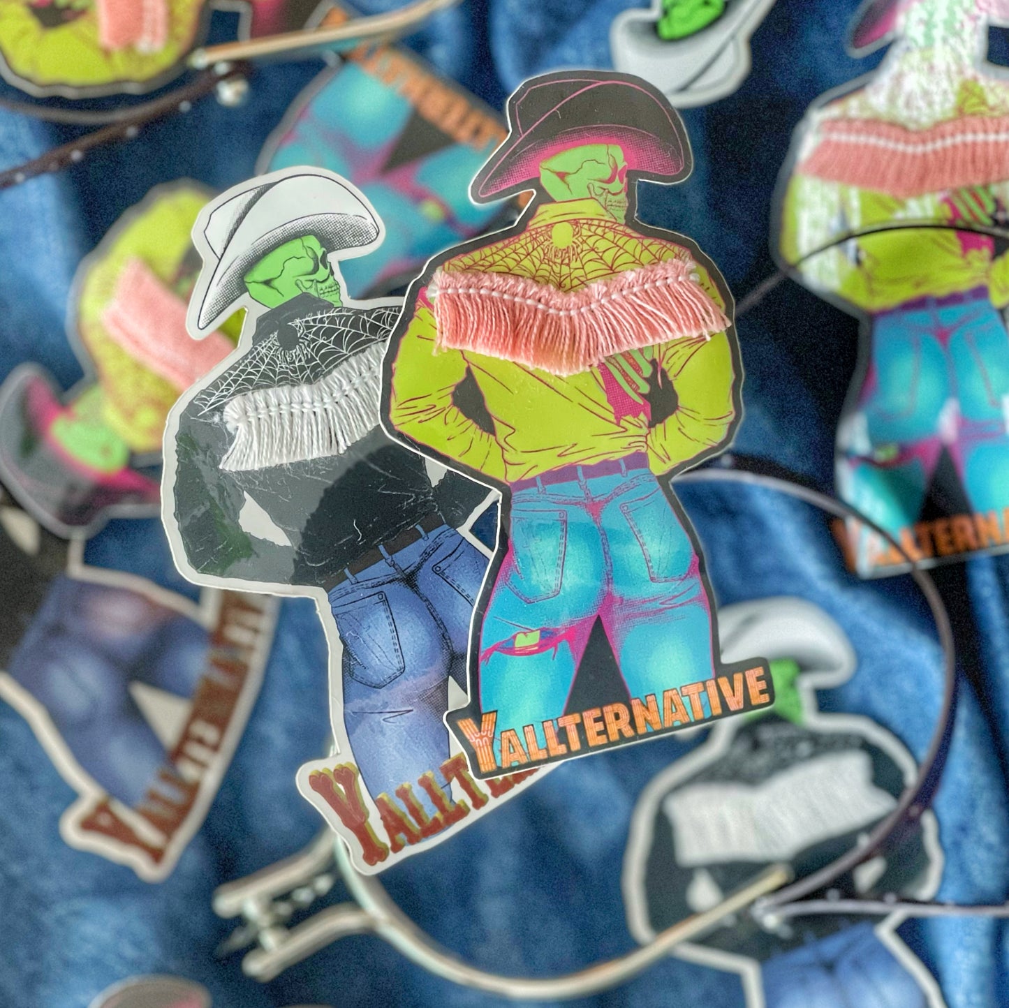 Ya’llternative Limited edition Cowboy Candy vinyl sticker