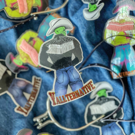 Ya’llternative Limited edition Cowboy Candy vinyl sticker