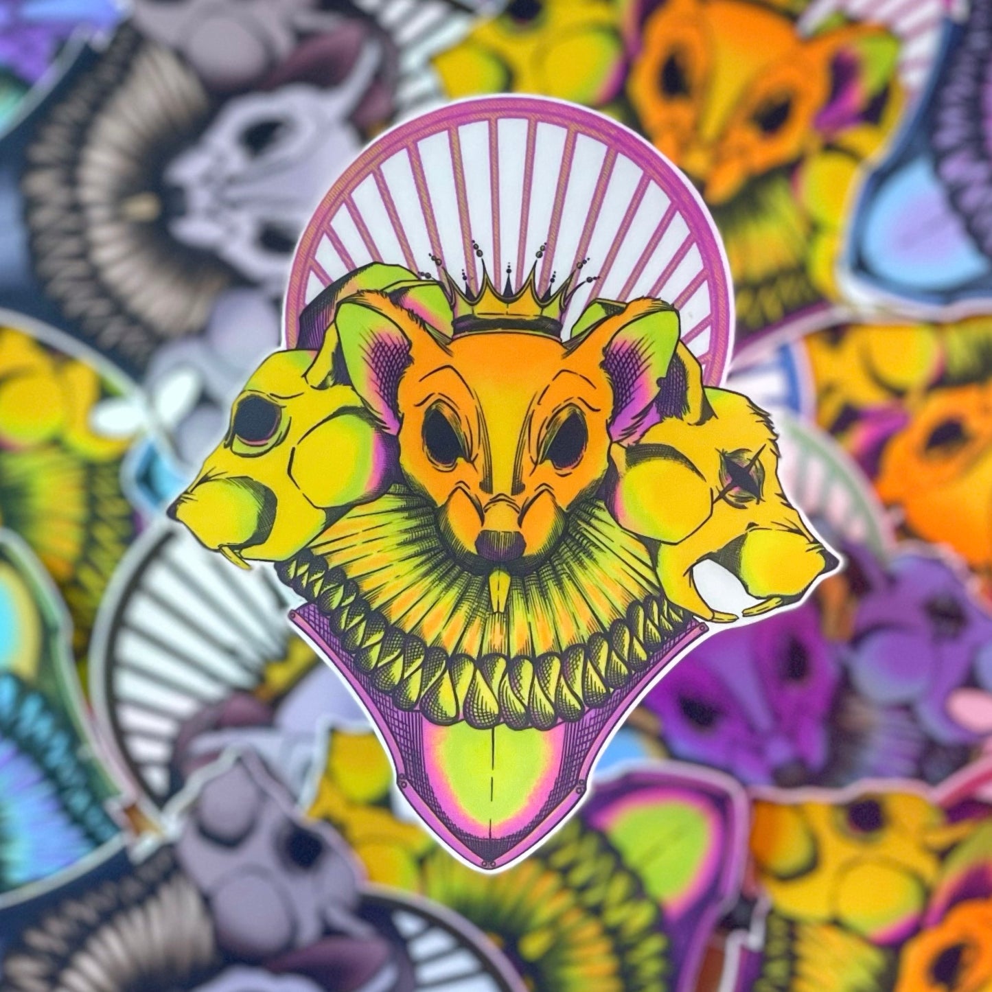 Long Live The Rat King- Vinyl sticker.