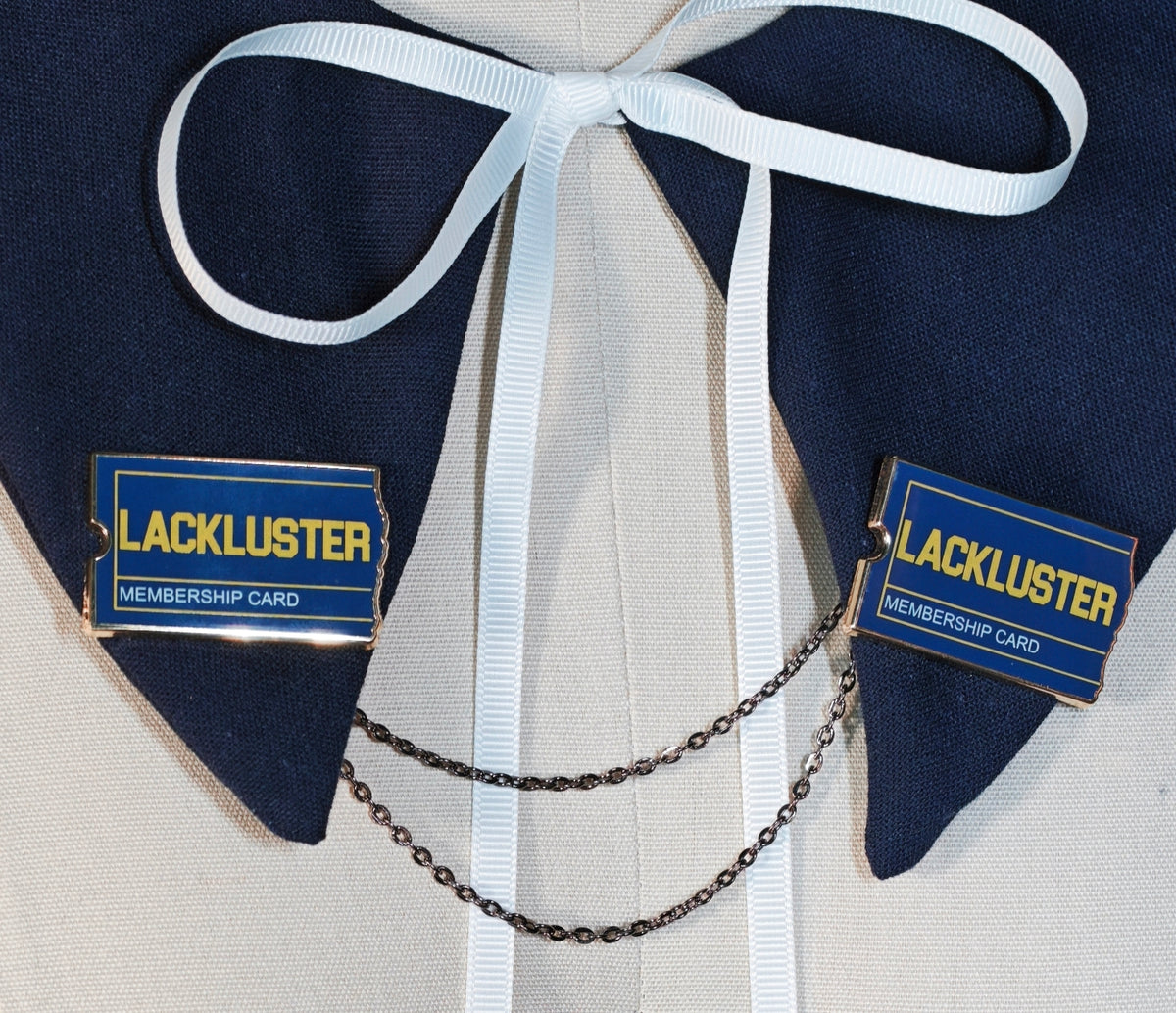 Lack Luster Enamel Collar Chain