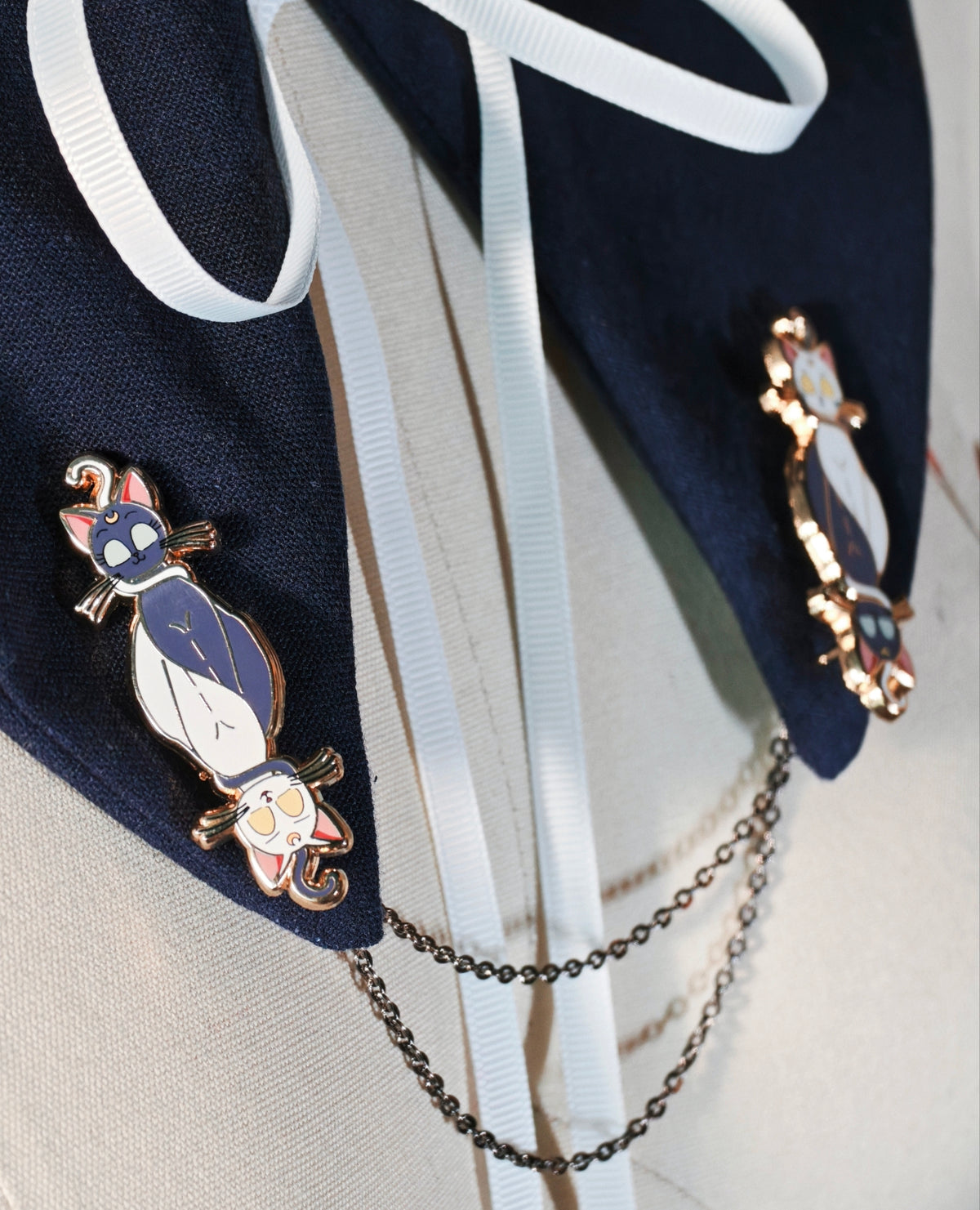 Crystal Punk Guardians Collar Chain