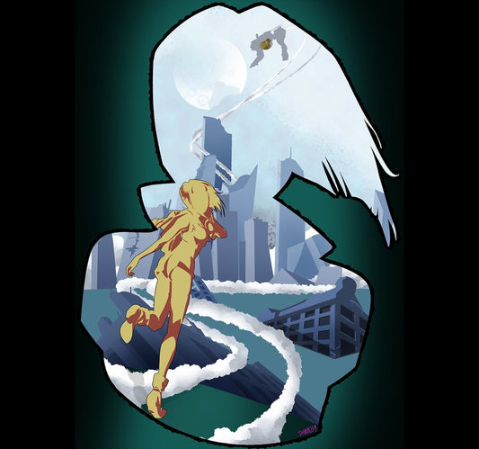 Hard luck woman-Cowboy Bebop clear Sticker