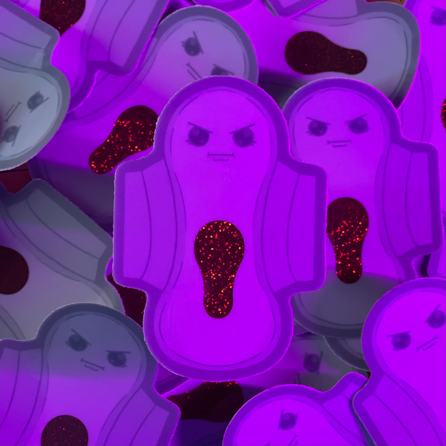 Angry Pad Vinyl Sticker