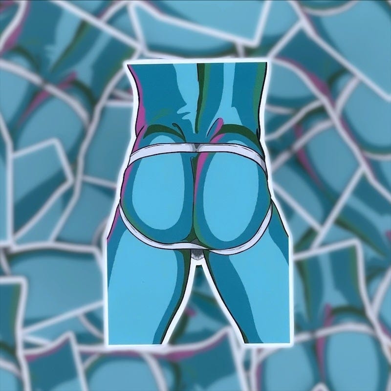 Just a Jock Vinyl Sticker