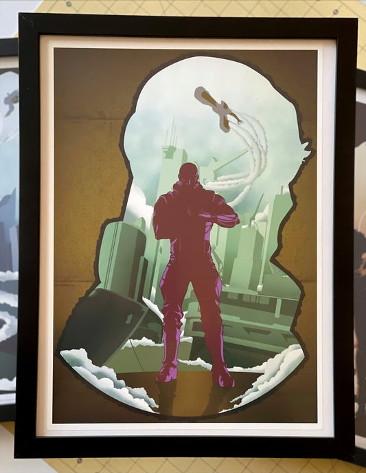 Printed picture of Jet Black from