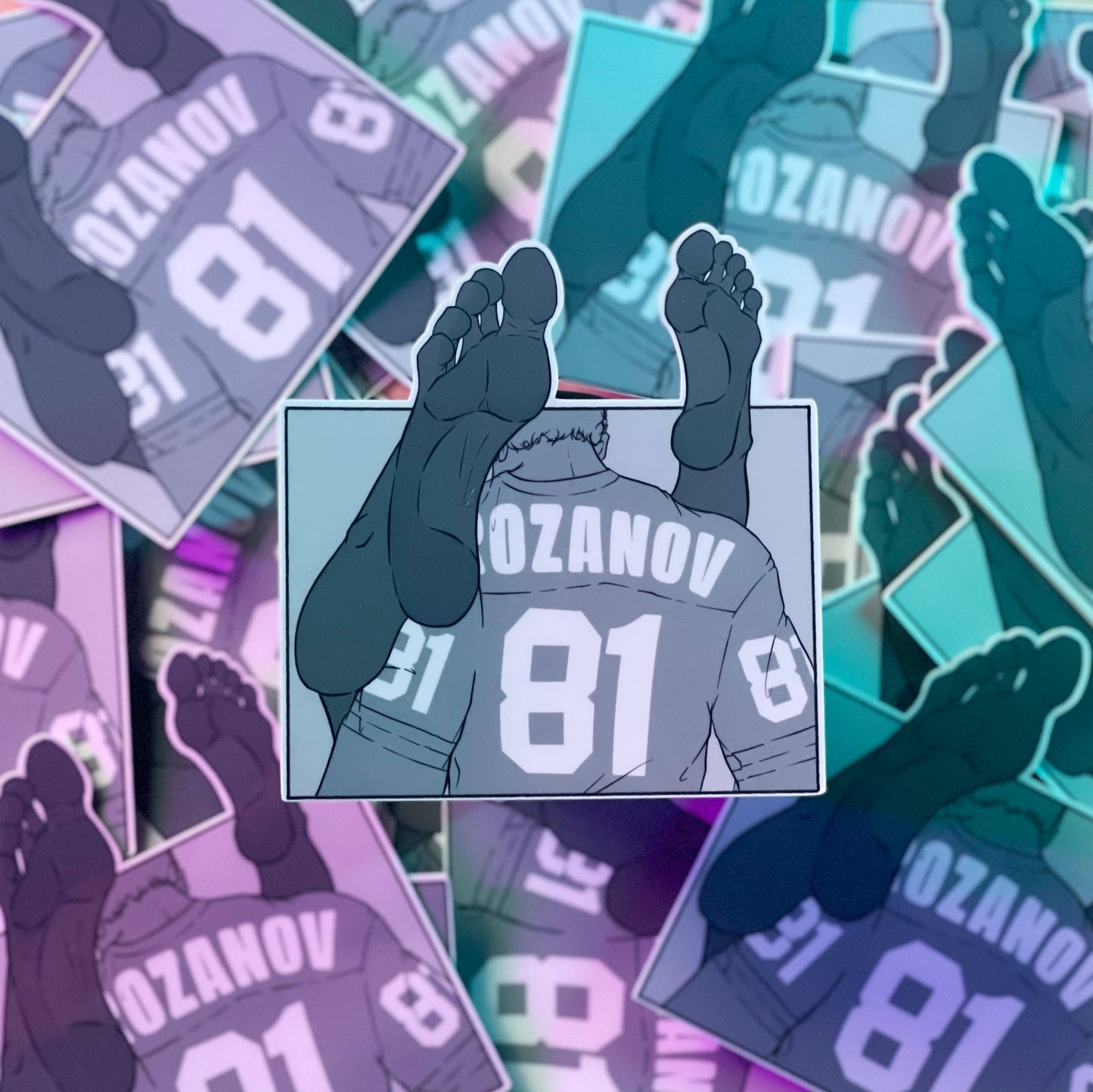 Hollanov - Heated Rivalry vinyl sticker