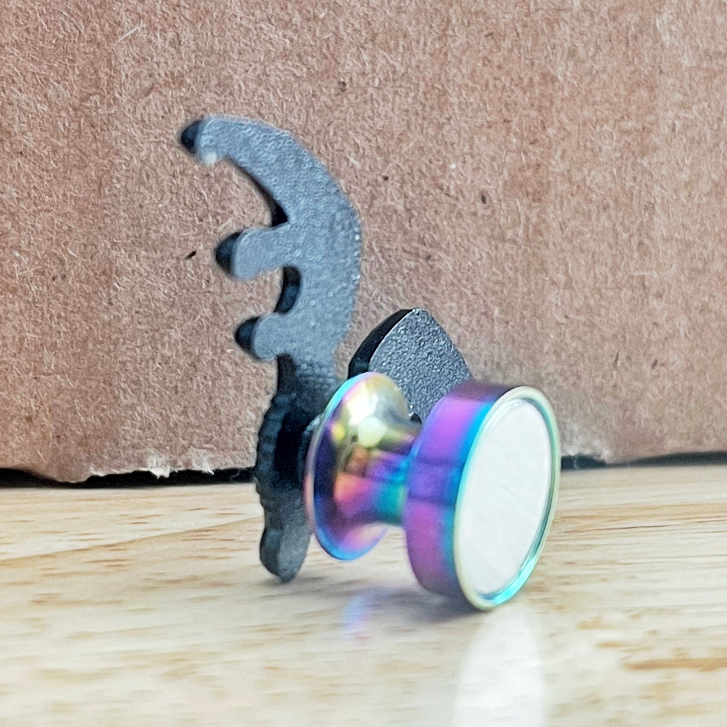 Rainbow Self Locking Pinbacks 2 types!