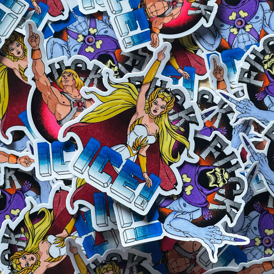 MOTU- F-ICE!- Power Fantasy stickers