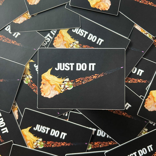 Just Douche It! Vinyl sticker