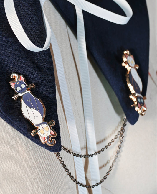 Crystal Punk Guardians Collar Chain