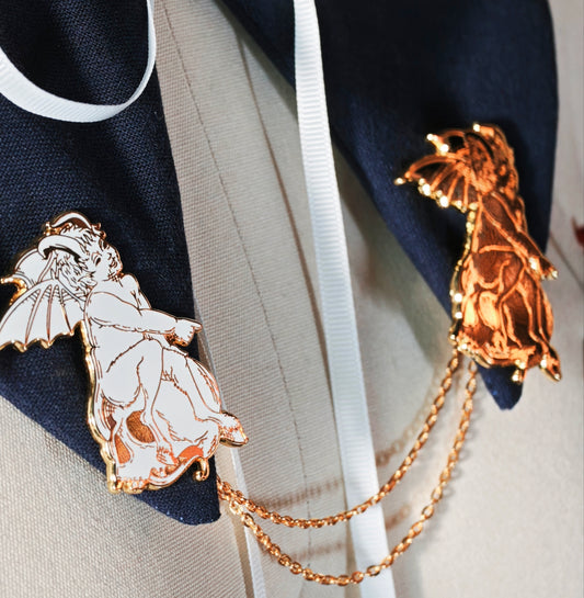 Lil Horned One Collar Chain