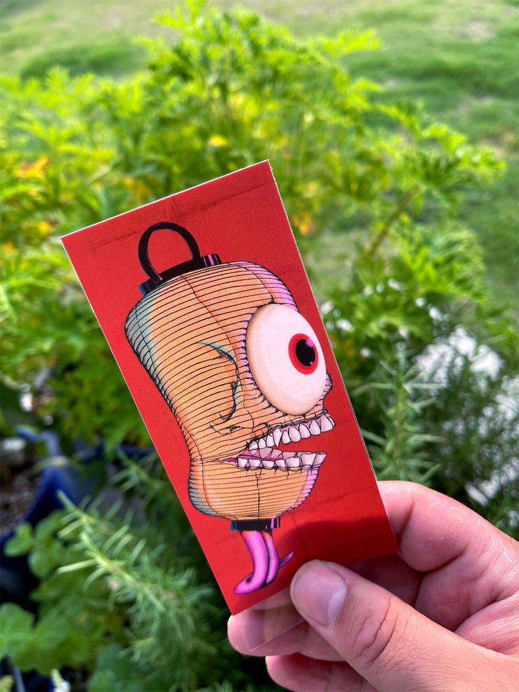 Obake Stickers Yokai-Chōchin-Obake vinyl sticker. – thwwipstickers