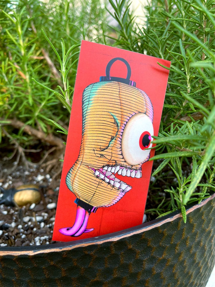 Obake Stickers Yokai-Chōchin-Obake vinyl sticker. – thwwipstickers